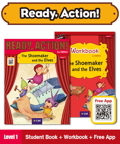 (NEW) Pack-Ready Action 2E 1 : The Shoemaker and the Elves