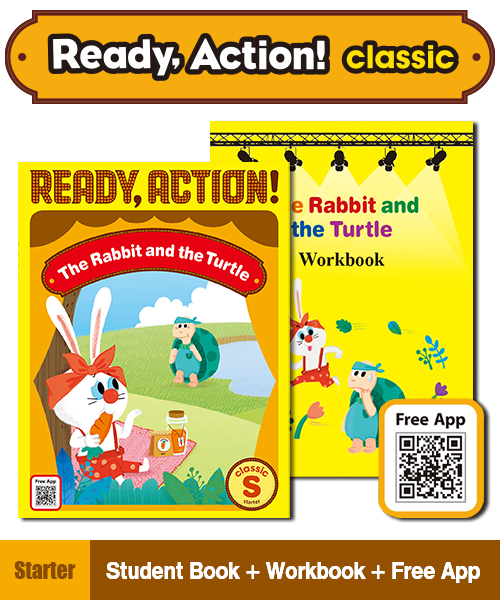 (NEW) Pack-Ready Action Classic Starter : The Rabbit and the Turtle