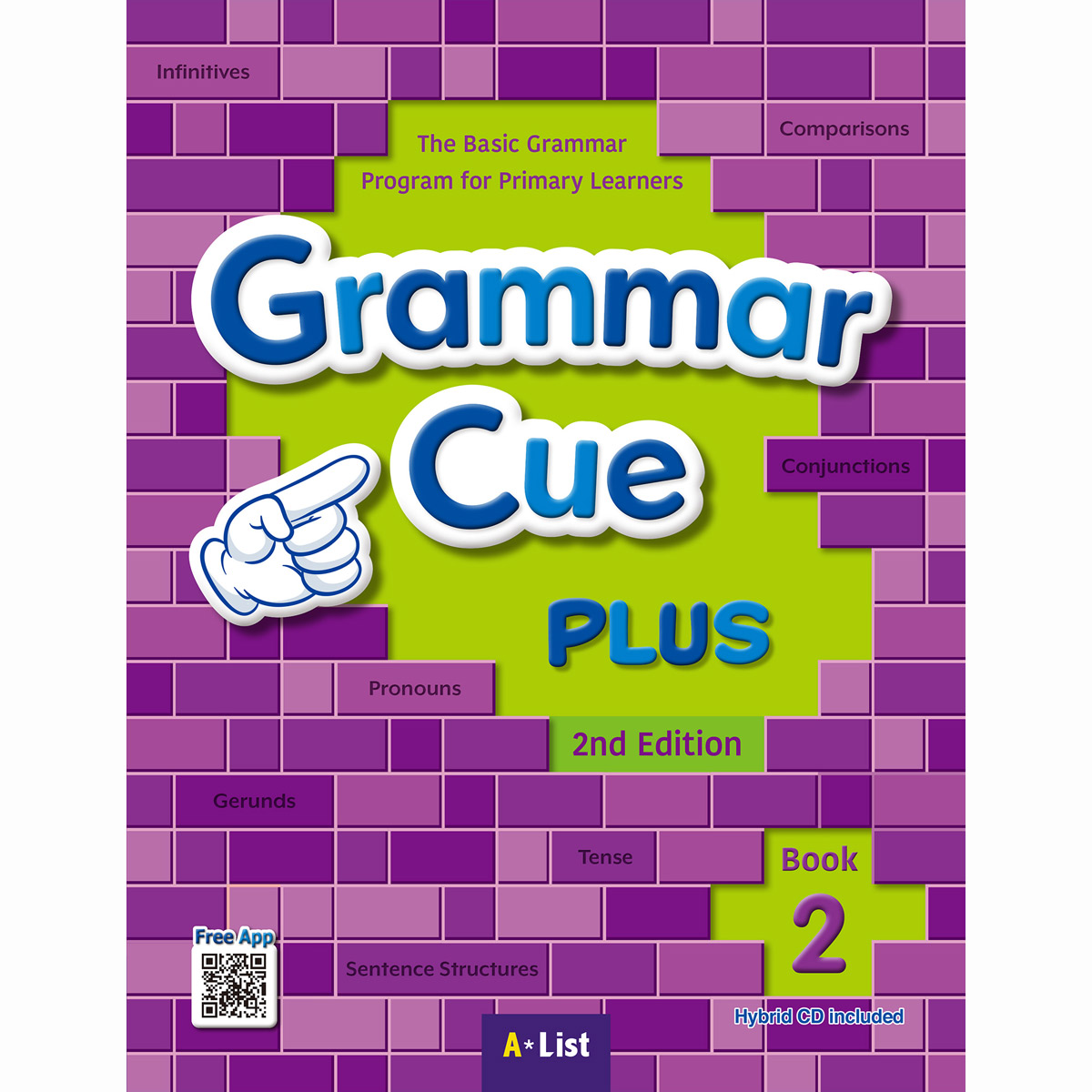 (NEW-2023) Grammar Cue Plus 2E 2 Student Book (with Workbook+App) 