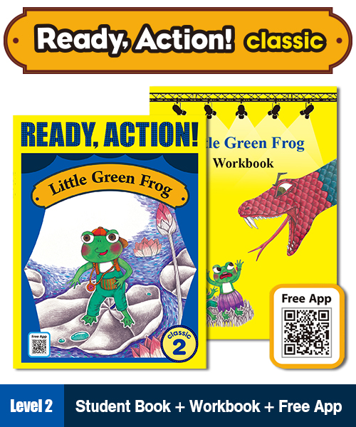 (NEW-2023) Pack-Ready Action Classic Mid : Little Green Frog