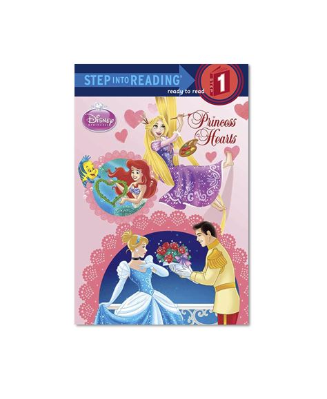 Step into Reading(Step1):Princess Hearts (Disney Princess)
