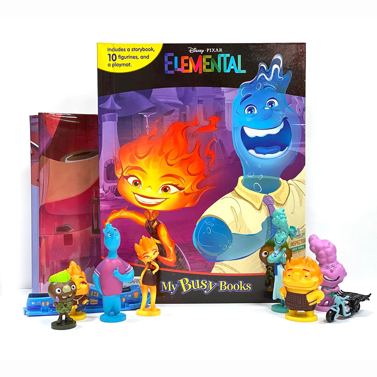 My Busy Books: Disney Pixar Elemental (with 미니피규어 10개+놀이판)