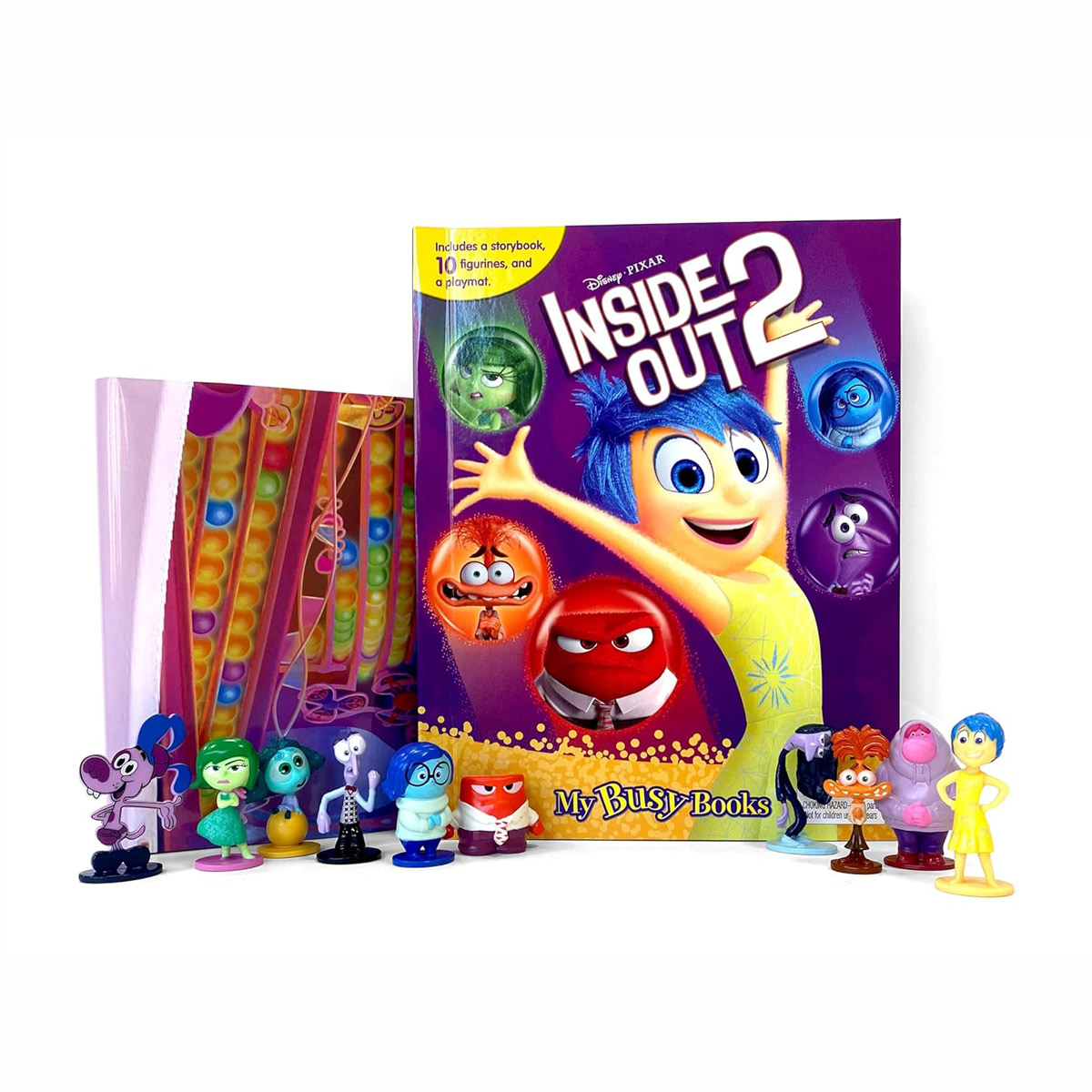 My Busy Books: Disney Pixar Inside Out 2 (with 미니피규어 10개+놀이판)