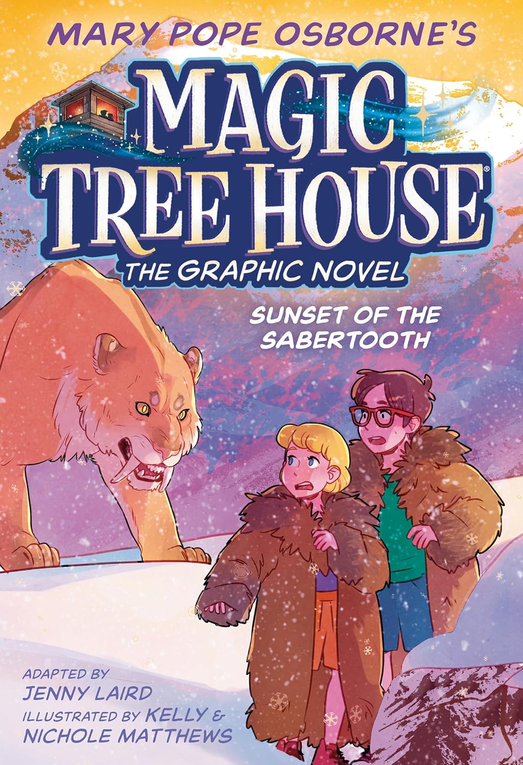 Magic Tree House Graphic Novel #07: Sunset of the Sabertooth