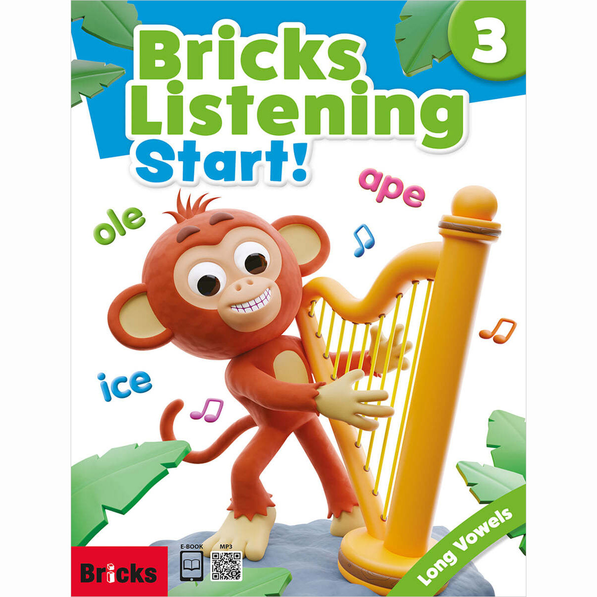 Bricks Listening Start! 3 (Student Book+Workbook+E.CODE)