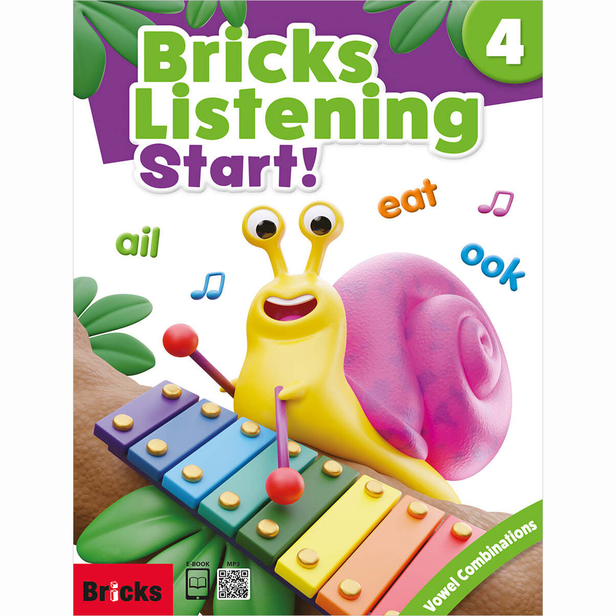 Bricks Listening Start! 4 (Student Book+Workbook+E.CODE)