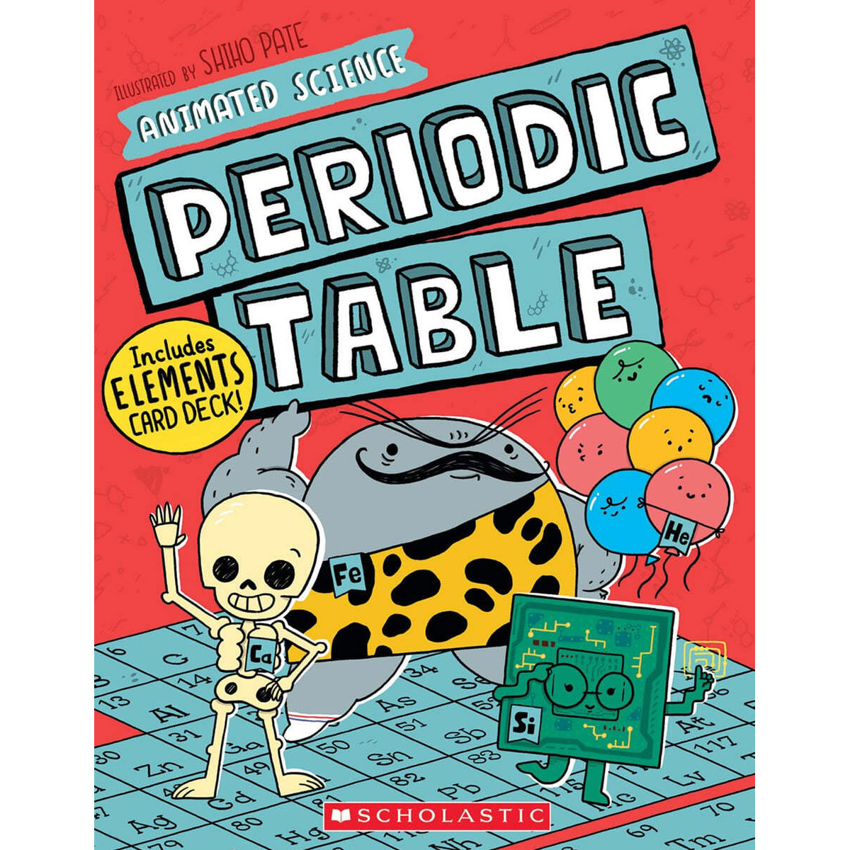 화학 영재를 위한 원소 지도 주기율표 Animated Science: Periodic Table (Paperback)