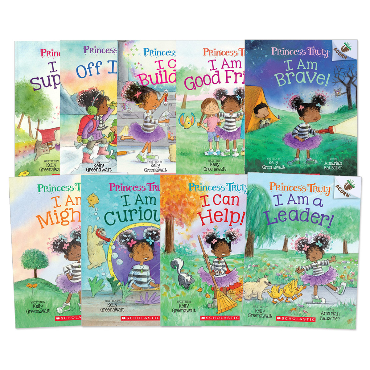 ★사은품(텀블러+클리포드 노트)★ Princess Truly #1~9 set (An Acorn Book)