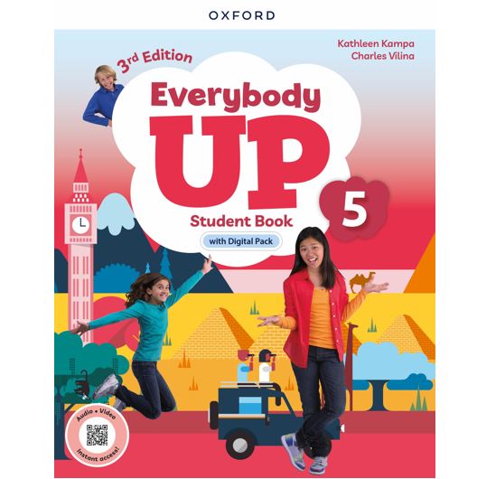 EVERYBODY UP 3E 5 Student Book (with Online Practice)