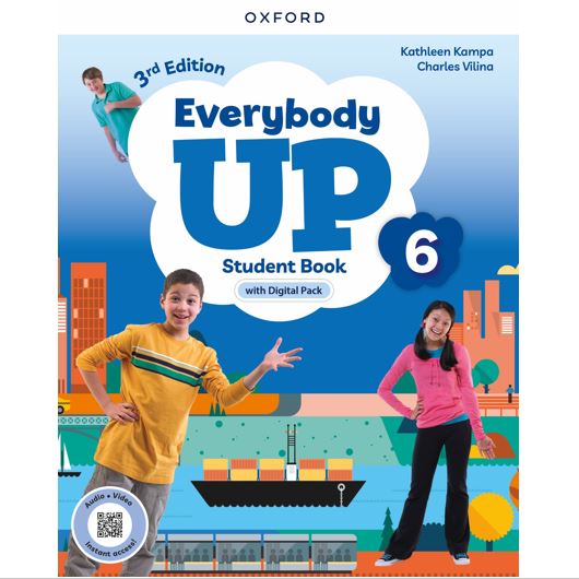 EVERYBODY UP 3E 6 Student Book (with Online Practice)