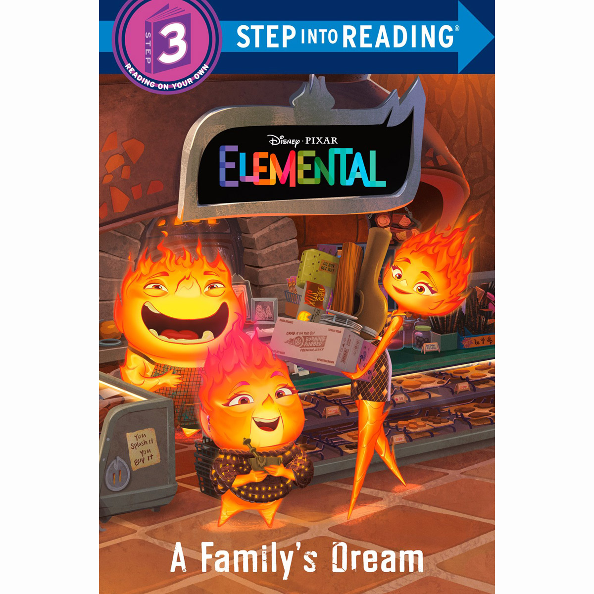 Step into Reading(Step3): A Family's Dream (Disney/Pixar Elemental)