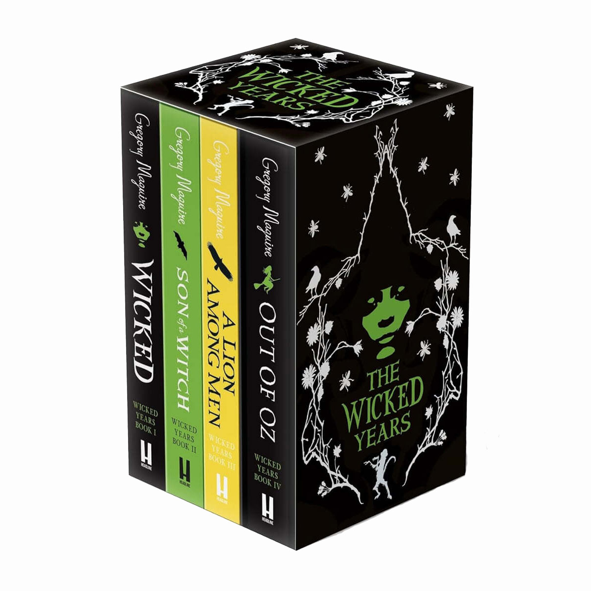 [영화 '위키드' 원작] The Wicked Years Quartet (4 Paperback, 영국판)