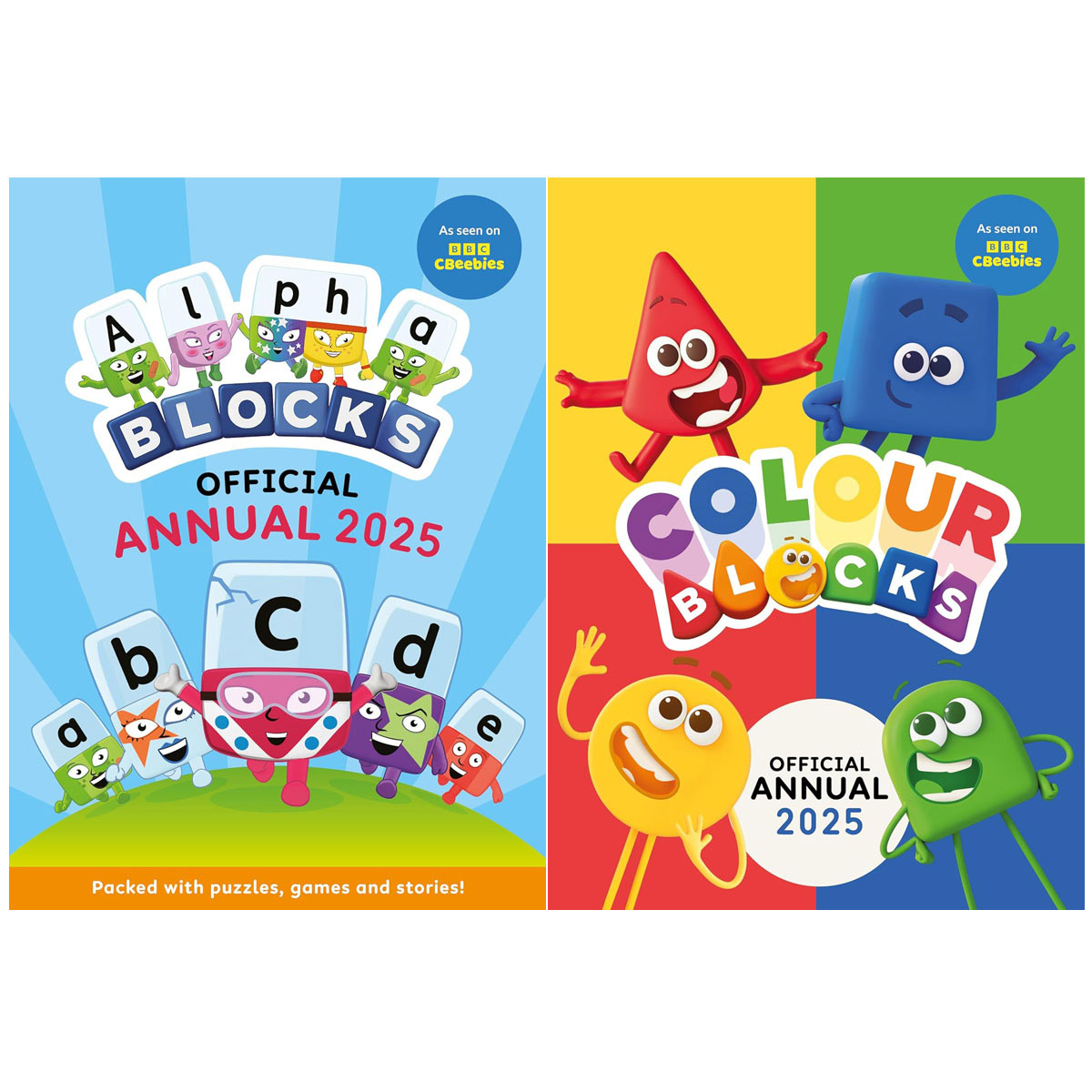 Alphablocks & Colourblocks Annual 2025 (board book)