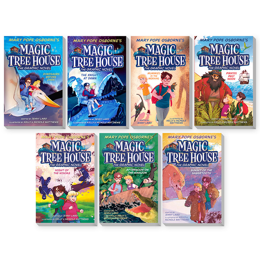 Magic Tree House Graphic Novel #01~07 set