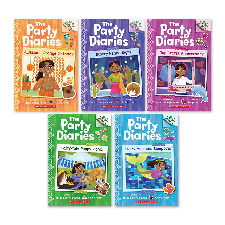 The Party Diaries 5종 세트(#1~5) (A Branches Book)