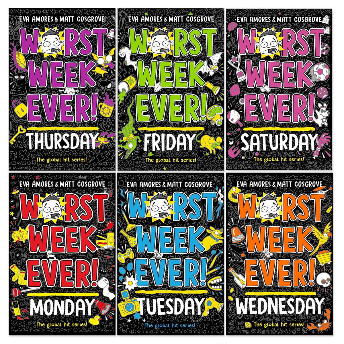 내 인생 최악의 일주일 Worst Week Ever 6종 (Paperback)