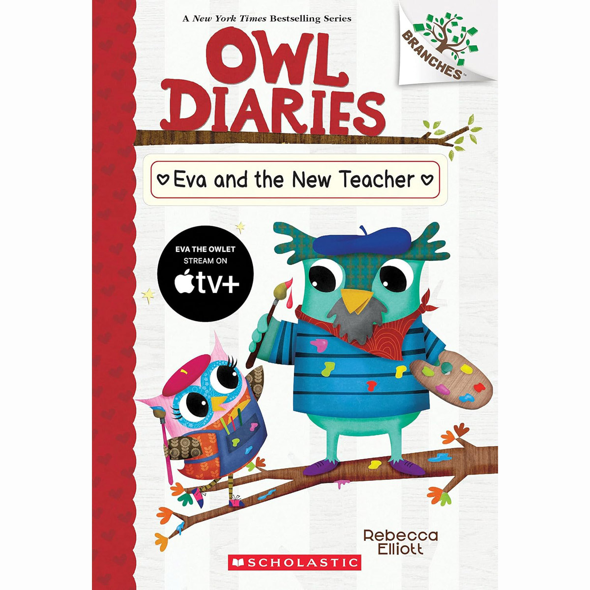 Owl Diaries #21:Eva and the New Teacher (A Branches Book)