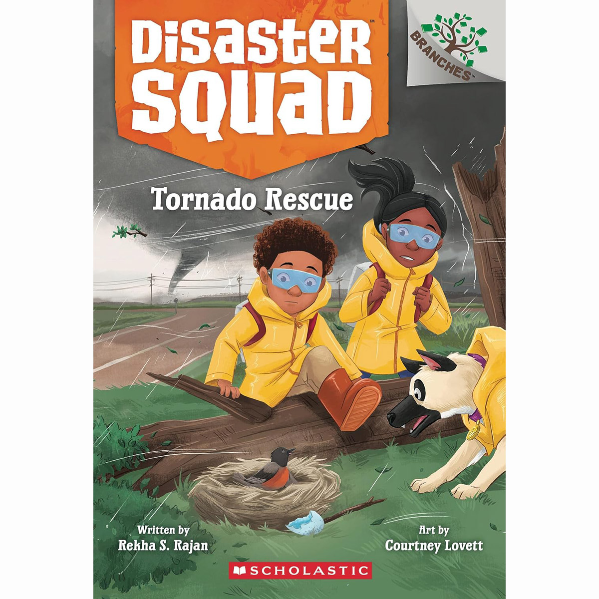 Disaster Squad #4:Tornado Rescue (A Branches Book)