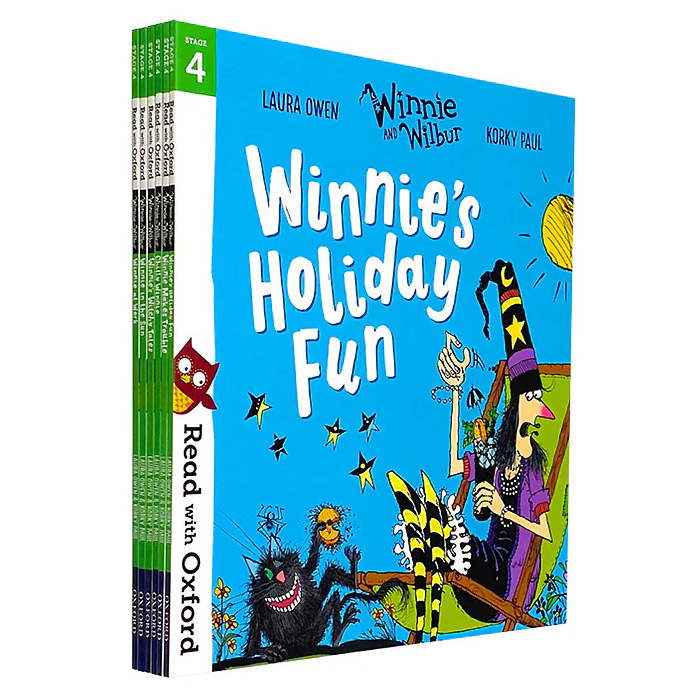위니와 윌버 Read With Oxford: Winnie And Wilbur 6 Books Collection Set (Level Stage 4)