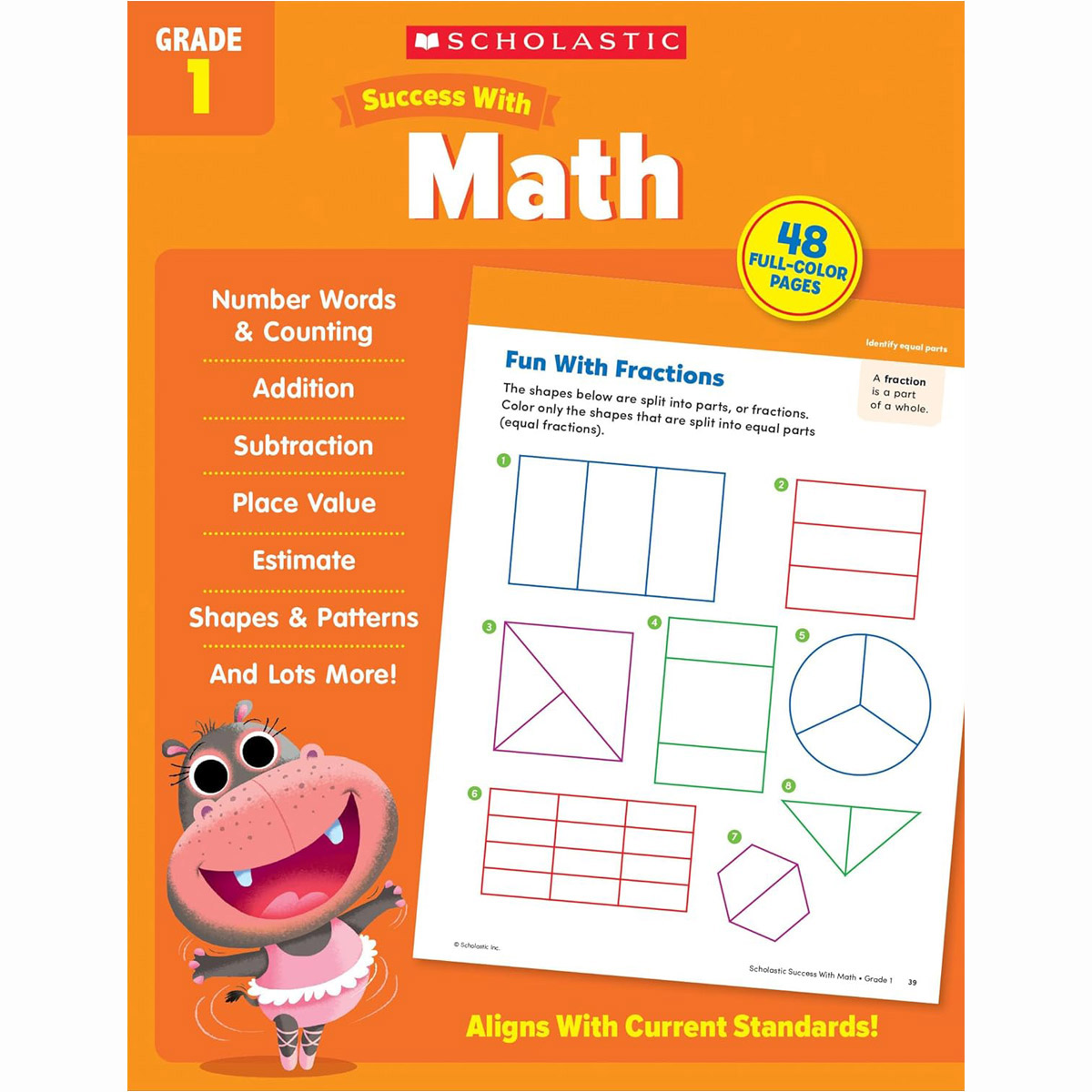 Success With Math Grade 1 WorkBook (New)