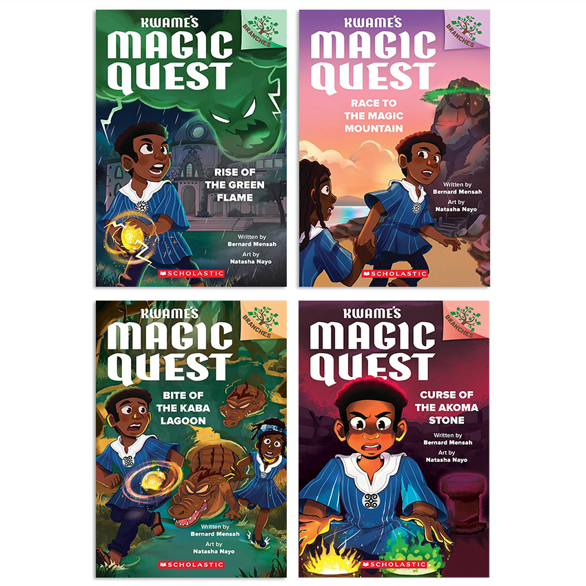 Kwame's Magic Quest #1~4 (A Branches Book)
