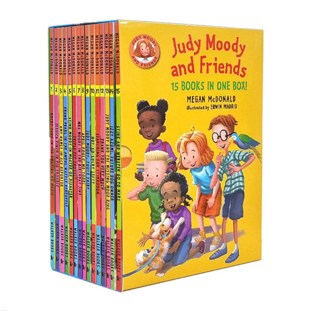 Judy Moody and Friends 15 Books Slipcase (Paperback)