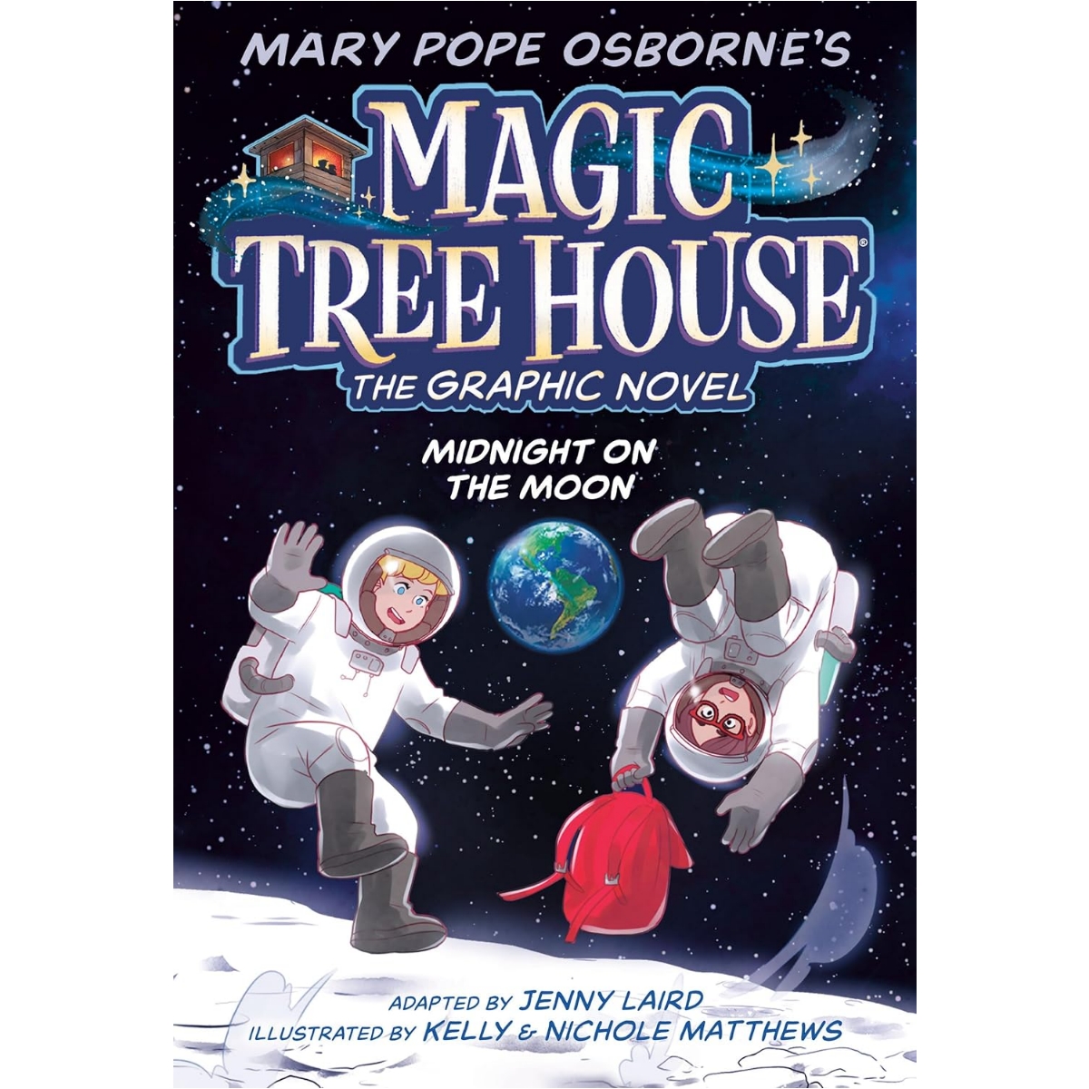 Magic Tree House Graphic Novel #08: Midnight on the Moon