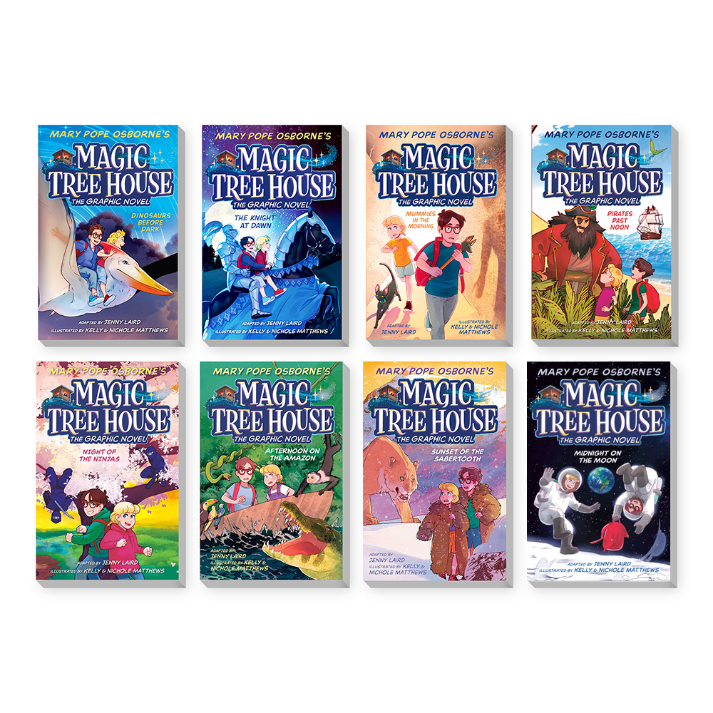 Magic Tree House Graphic Novel #01~08 set