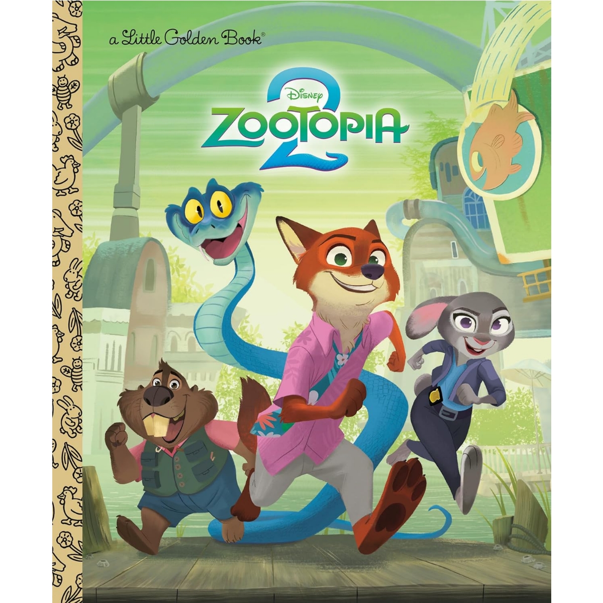 Disney Zootopia 2 Little Golden Book (Hardcover)