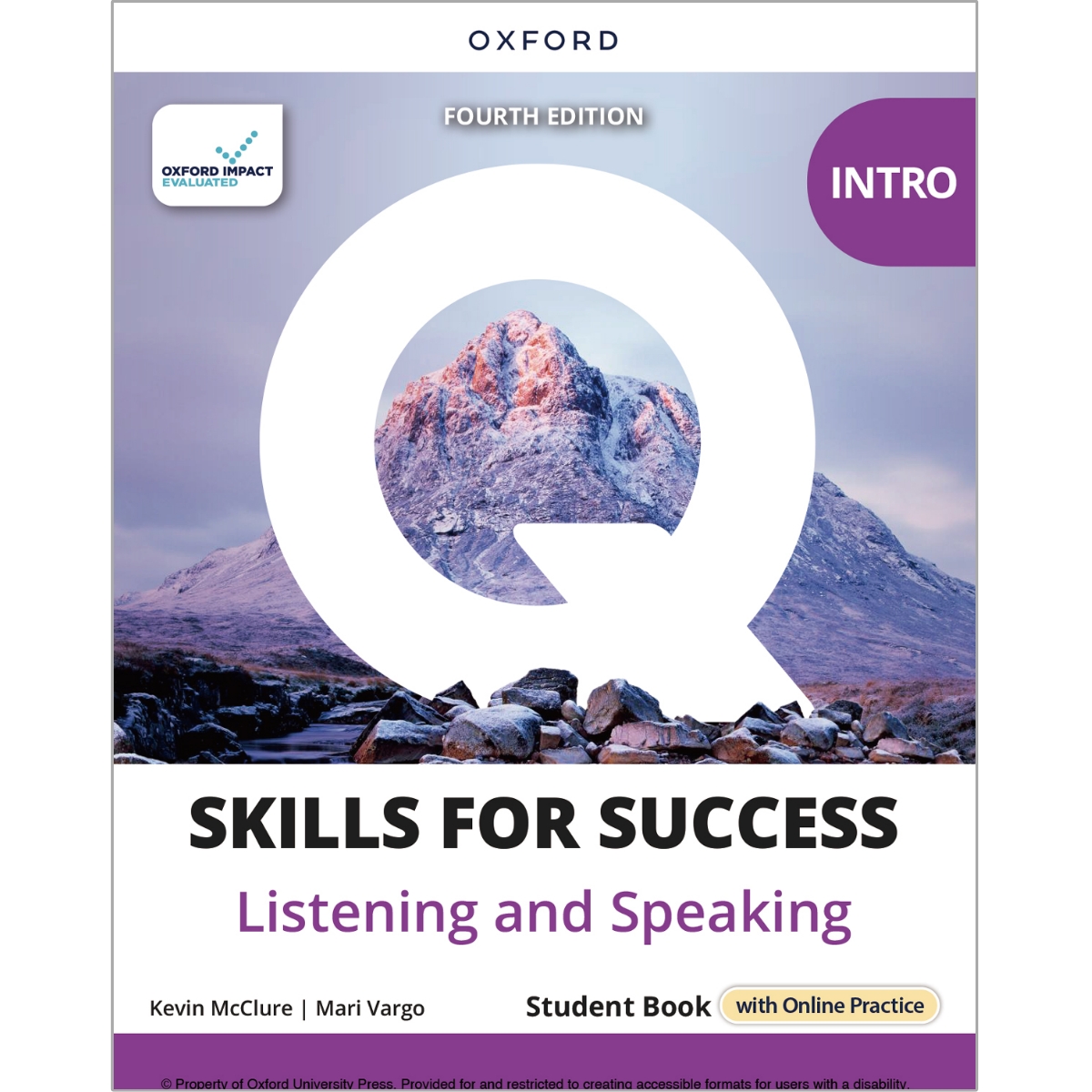 Q 4E Listening & Speaking Intro SB with Online Practice