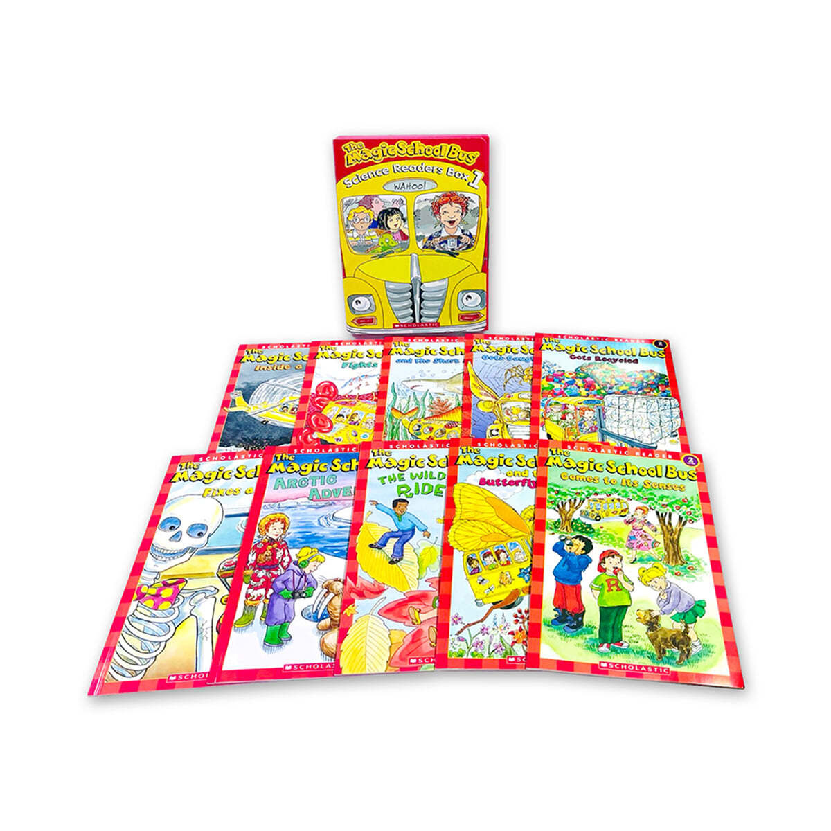 The Magic School Bus: Science Readers Box #1 (with StoryPlus QR)