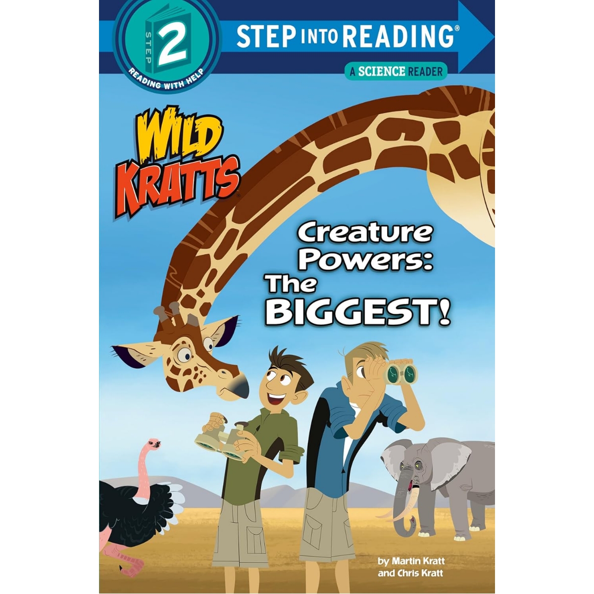 Step into Reading(Step2): Creature Powers: The Biggest! (Wild Kratts)