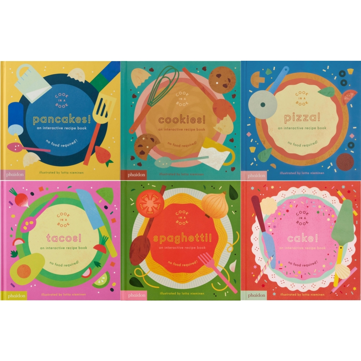 오감 체험 레시피북 An Interactive Recipe Book 6종 (Board Book)