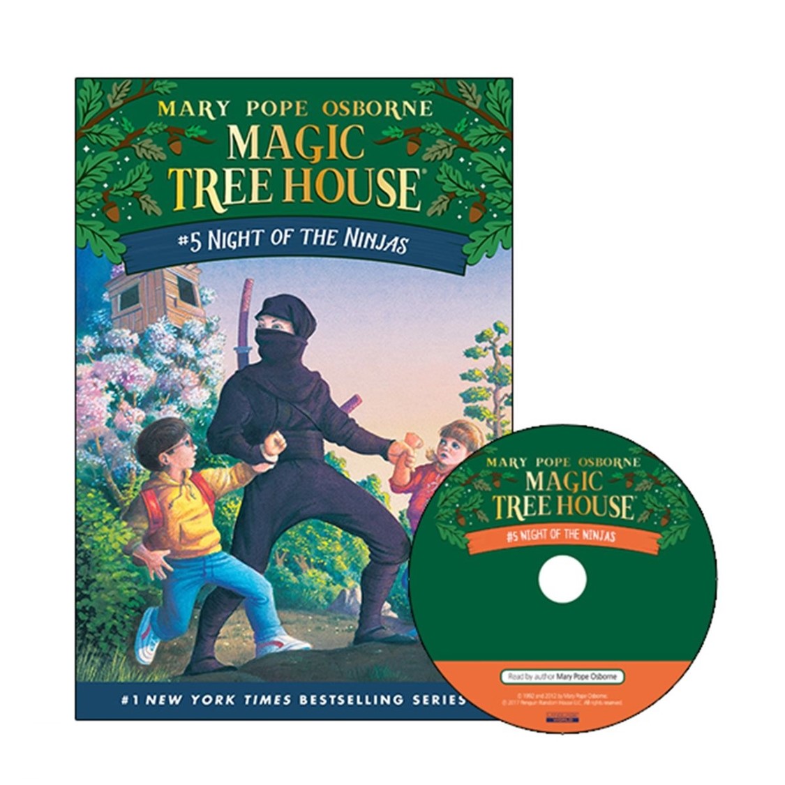 Magic Tree House #5 Night Of The Ninjas (Paperback+Audio CD)