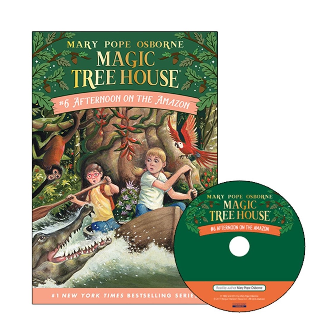 Magic Tree House #6 Afternoon On The Amazon (Paperback+Audio CD)