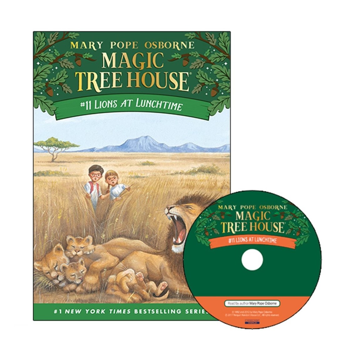 Magic Tree House #11 Lions At Lunchtime (Paperback+Audio CD)