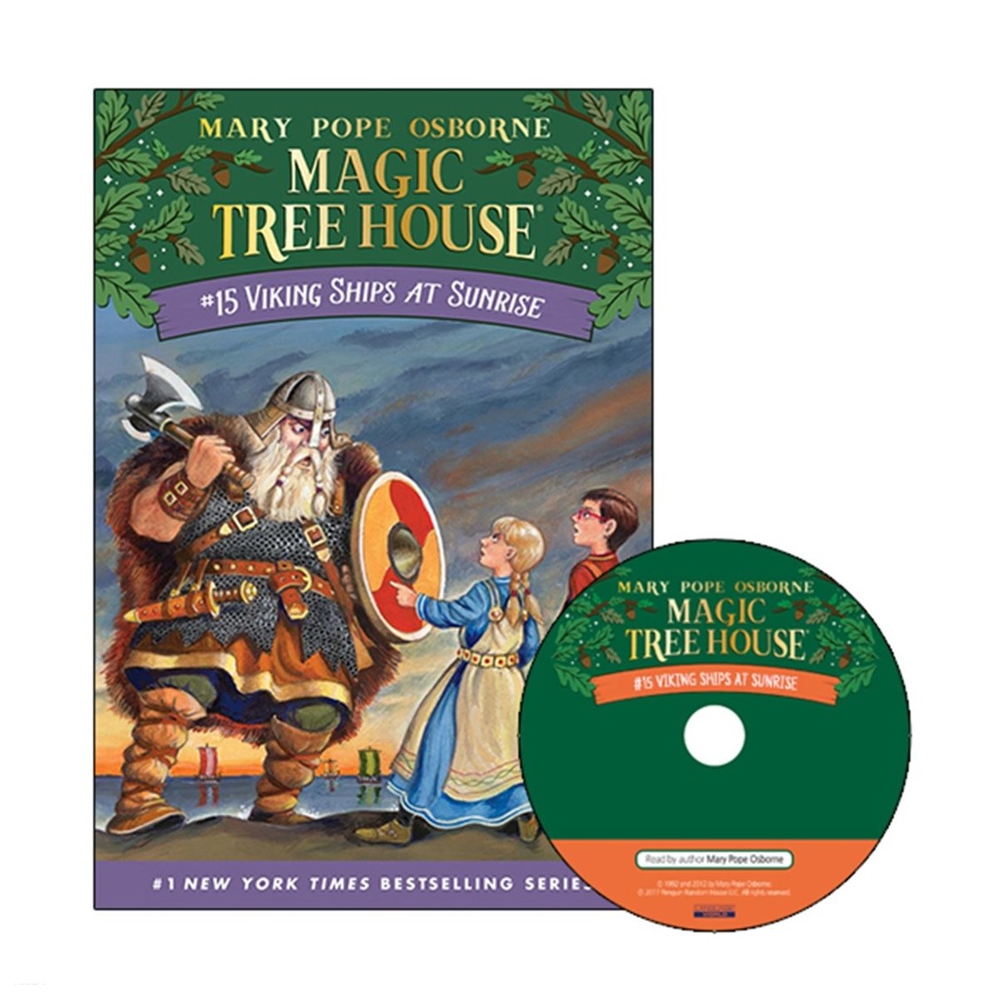 Magic Tree House #15 Viking Ships At Sunrise (Paperback+Audio CD)