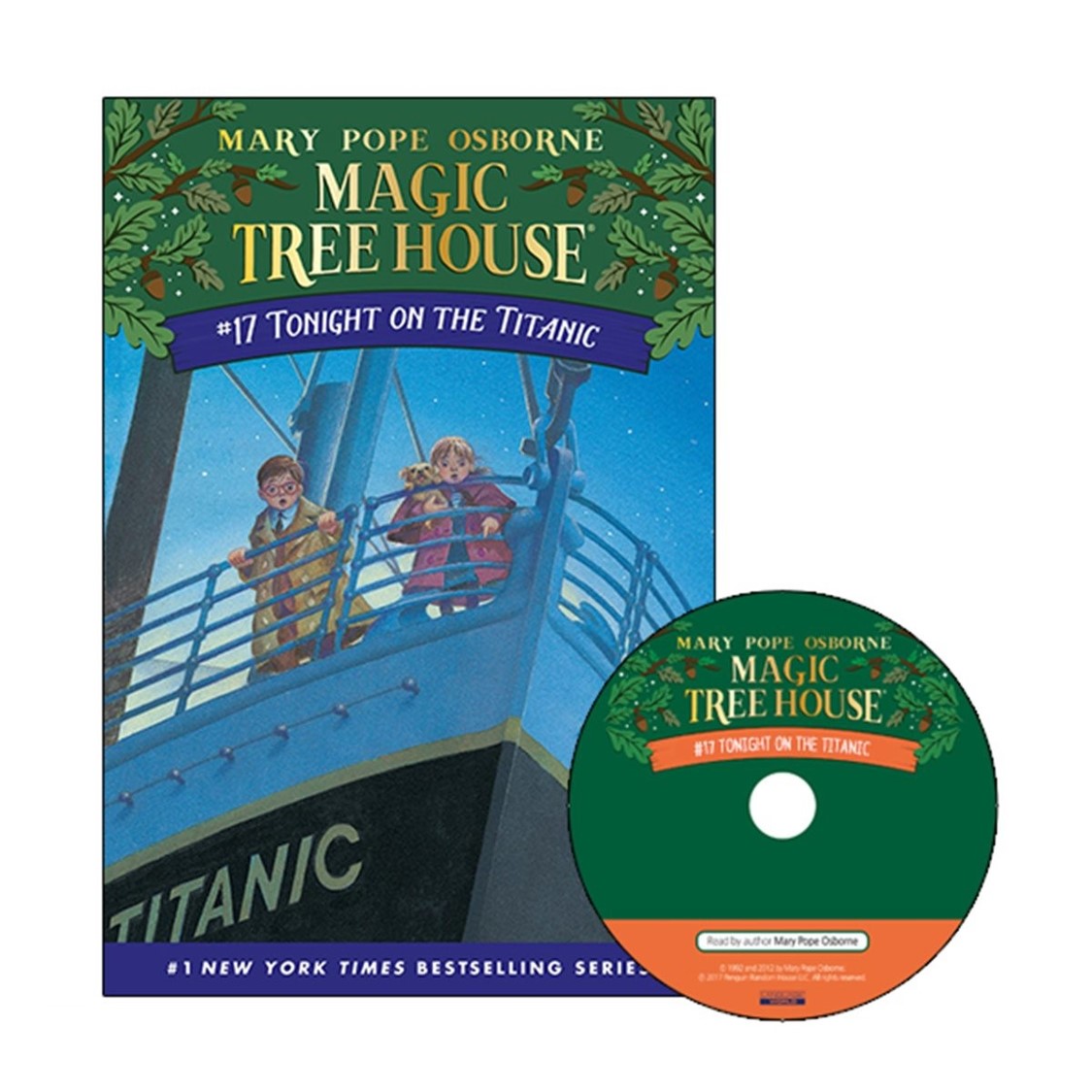 Magic Tree House #17 Tonight On The Titanic (Paperback+Audio CD)