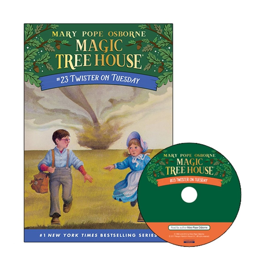 Magic Tree House #23 Twister On Tuesday (Paperback+Audio CD)