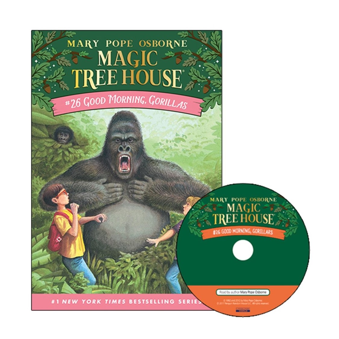 Magic Tree House #26 Good Morning, Gorillas (Paperback+Audio CD)