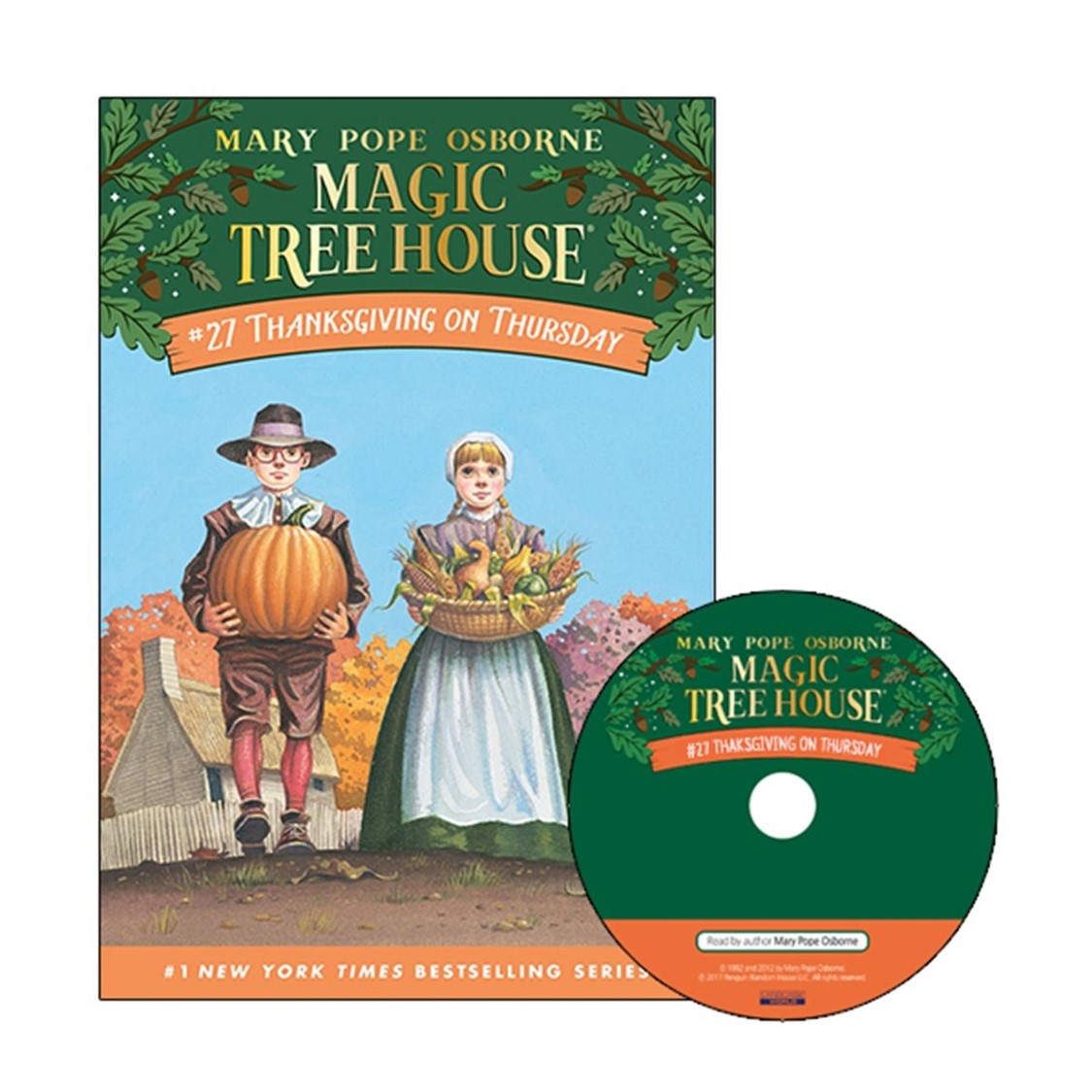 Magic Tree House #27 Thanksgiving On Thursday (Paperback+Audio CD)