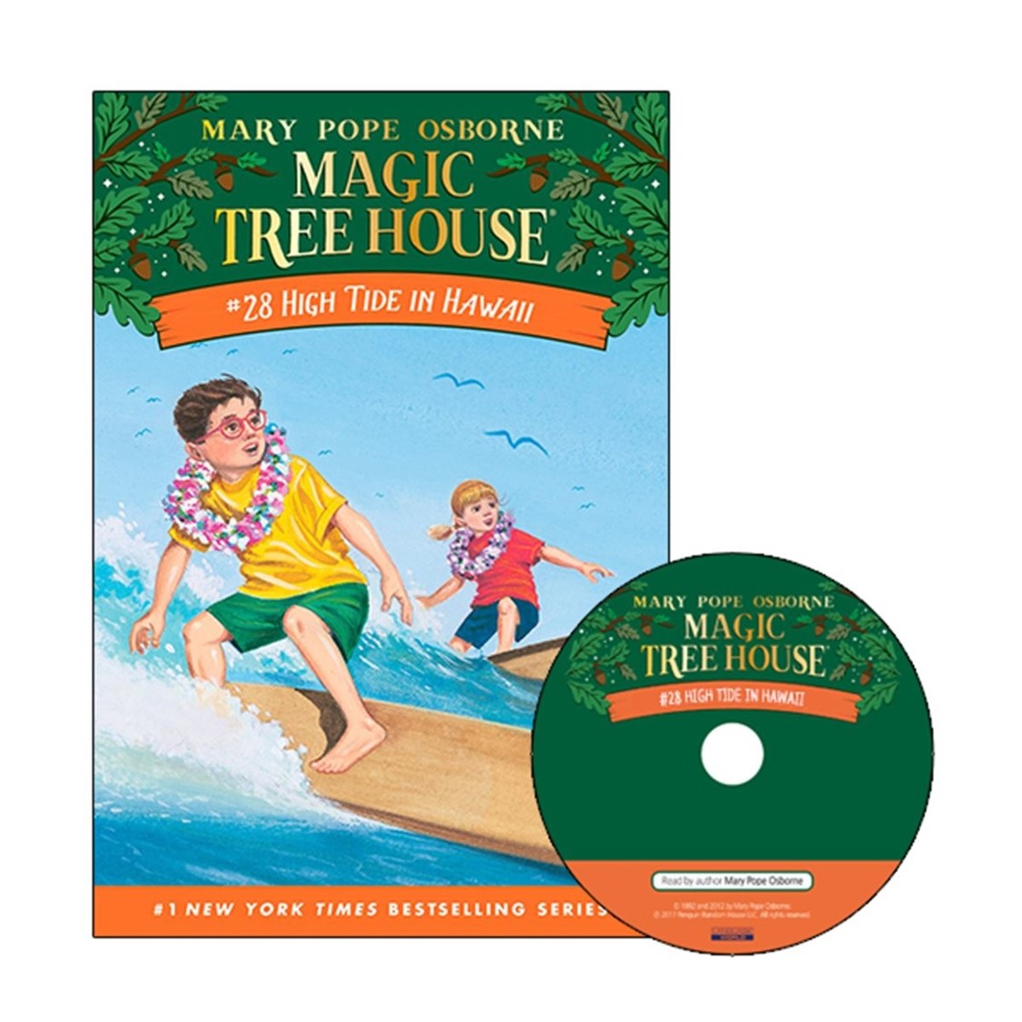 Magic Tree House #28 High Tide In Hawaii (Paperback+Audio CD)