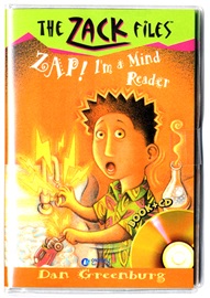 The Zack Files #4 ZAP! I'm A Mind Reader (Book+Audio CD)