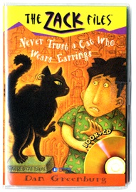 The Zack Files #7 Never Trust A Cat Who Wears Earrings (Book+Audio CD)