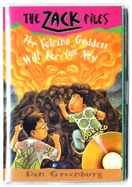 The Zack Files #9 The Volcano Goddess Will See You Now (Book+Audio CD)