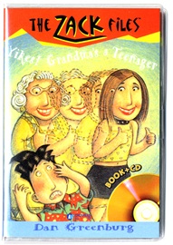 The Zack Files #17 Yikes! Grandma's A Teenager (Book+Audio CD)