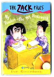 The Zack Files #27 My Teacher Ate My Homework (Book+Audio CD)