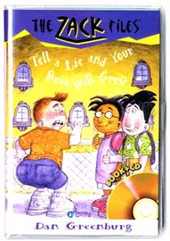 The Zack Files #28 Tell A Lie And Your Butt Will Grow (Book+Audio CD)