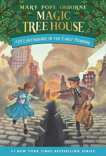 Magic Tree House #24 Earthquake In The Early Morning (Paperback)