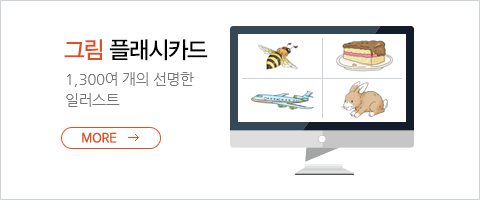그림 플래시카드 - 1,300여 개의 선명한 일러스트